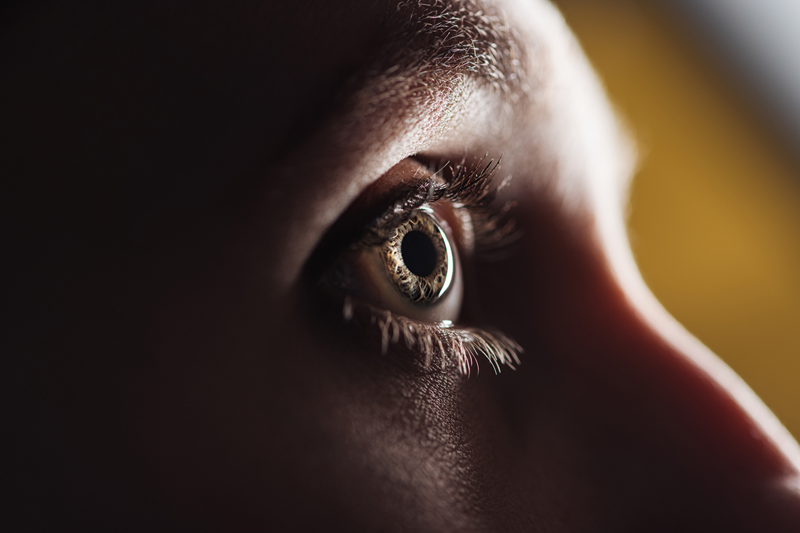 Ojo en primer plano de una mujer | Terapia EMDR | Psicología Clínica | Psicólogos en Alcobendas